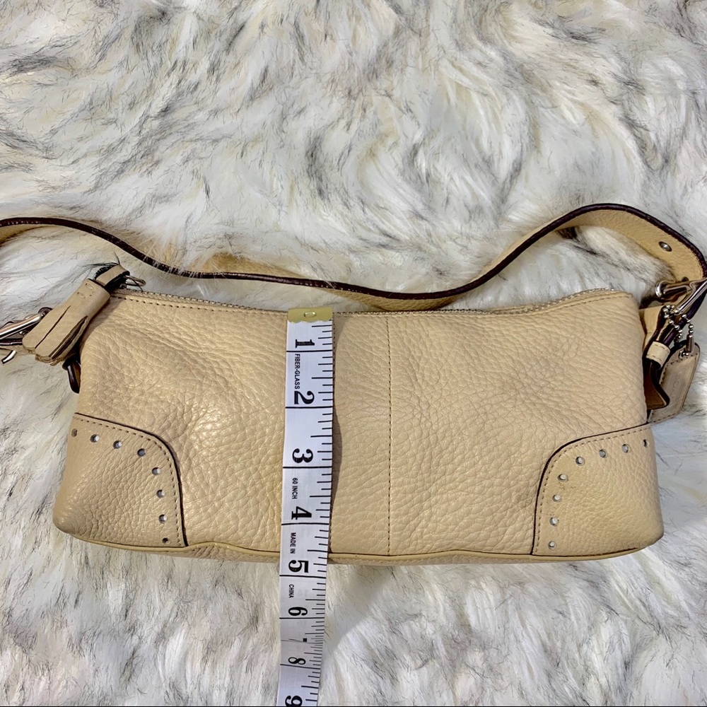 Coach Leather Mini Shoulder Purse - Picture 5 of 8
